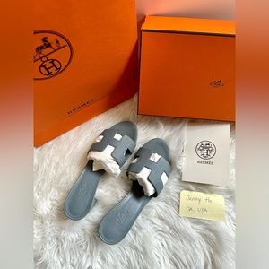 Hermes Oasis Gris Antarctique size 37